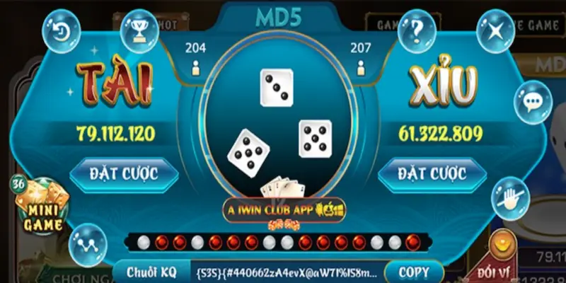 choi tai xiu md5 chu ky Chơi lắc xí ngầu MD5 dễ với từng chu kỳ