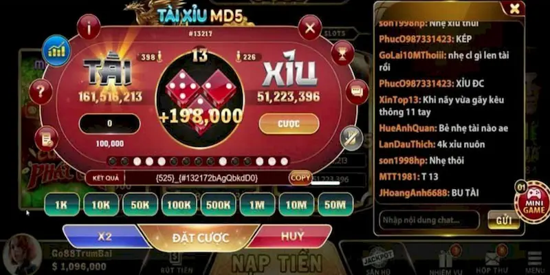 gioi thieu tai xiu md5 Giới thiệu về trò chơi lắc xí ngầu MD5