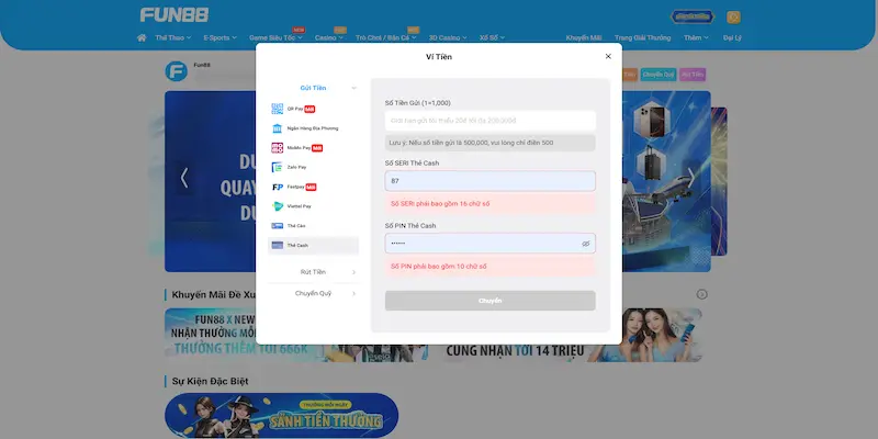 nap tien the cash nap tien the cash