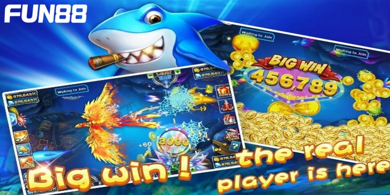 Trò chơi bắn cá vàng mang đến một trải nghiệm thú vị